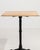 French Cast Iron Bistro Table with Oak Top, Antique, France, 20th Century For Sale - Image 3 of 13
