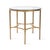 Kenneth Ludwig Chicago Bonnifait Antique Gold Round Side Table For Sale - Image 4 of 10