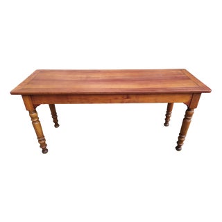 Walnut Bistro Table For Sale