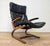 Kengu Leather Lounge Chair by Elsa & Nordahl Solheim Rybo Rykken, 1965 For Sale - Image 3 of 14