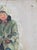 Realism Children Portraits Children Oil Painting Original Socialist Realism Art Ukrainian Artist Sokolovsky G. 1970s For Sale - Image 3 of 6