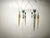 Chandelier with Multicolored Cones by Lamp International, 1990s For Sale - Image 18 of 18