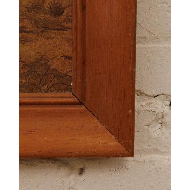 Early 20th Century Buffalo Hunt Reproduction Print After Charles Marion Russell, Framed For Sale - Image 5 of 10