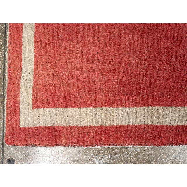 Textile Galerie Shabab Collection Mid-20th Century Turkish Oushak Runner For Sale - Image 7 of 10