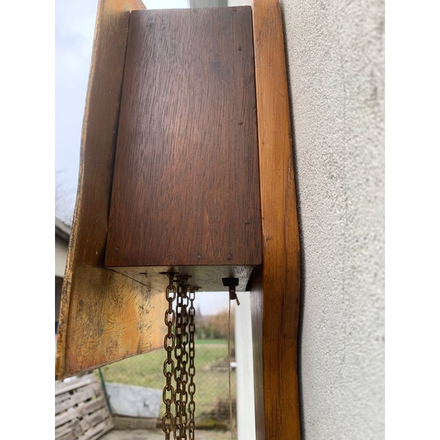 Wall Scale Clock, 1940s For Sale - Image 13 of 18