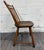 Antique American Windsor Farmhouse Style Plank Seat Dining Chair For Sale - Image 4 of 10