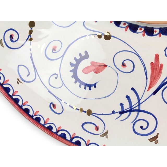 Deruta Gold Luster Moorish Gold Plate by Deblona For Sale - Image 11 of 13