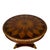 Hollywood Regency 1990s Maitland Smith Spiro Inlaid Mahogany Regency Center Table 41x41" For Sale - Image 3 of 15