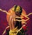 This piece started by priming of the canvas using gesso, the overall paintwork was done using oil paint and the ribbon was...