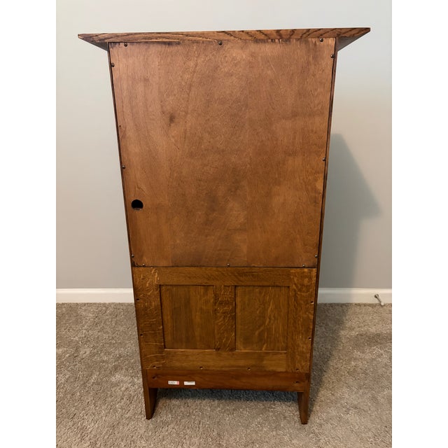 Stickley Arts & Crafts Harvey Ellis Oak Organizer Secretary For Sale - Image 6 of 8
