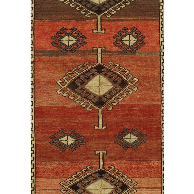 Turkish Vintage Turkish Oushak Rug 3ft 3in X 6ft 3in For Sale - Image 3 of 3
