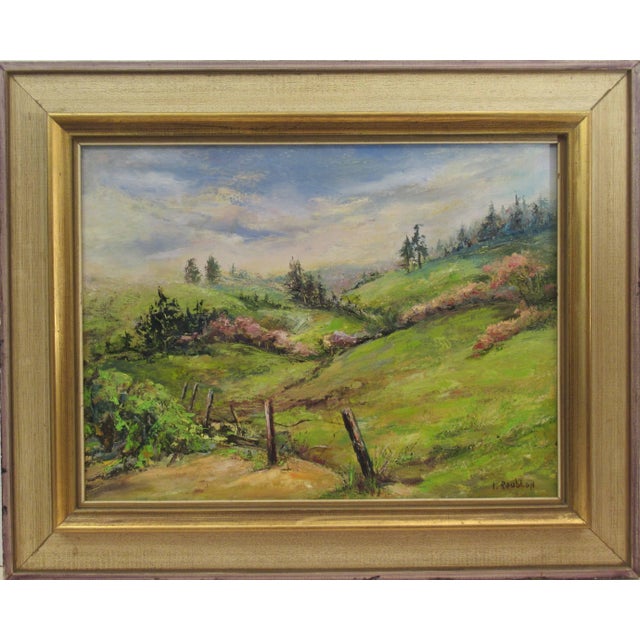 Paint Irina Belotelkin Roublon, Landscape For Sale - Image 7 of 7