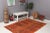 Modern Vintage Orange Kilim Rug For Sale In Los Angeles - Image 6 of 7