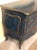 Single Royal Blue and Parcel-Gilt Decorated Bombay Commode or Chest For Sale - Image 4 of 11