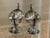 Silver Antique Continental European Silver-Plated Neoclassical Navette Pedestal Open Salt Cellars - A Pair For Sale - Image 8 of 11
