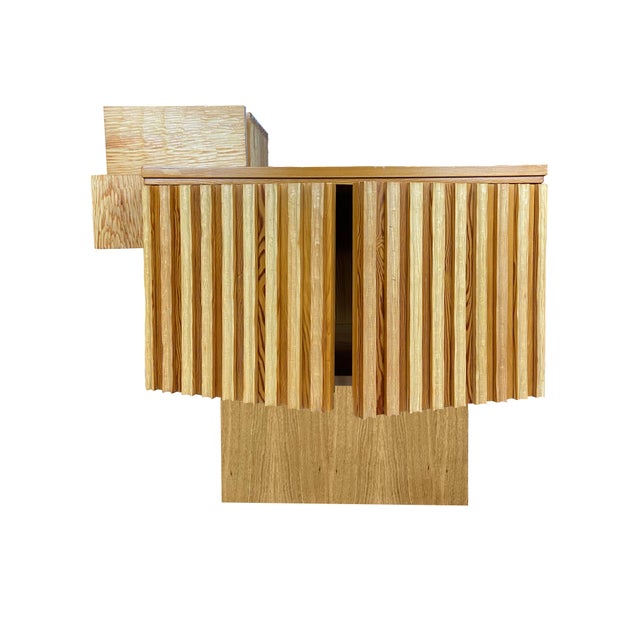 Sideboard in Larch and Oak by Pietro Meccani for Meccani Arredamenti, 1998 For Sale - Image 3 of 7
