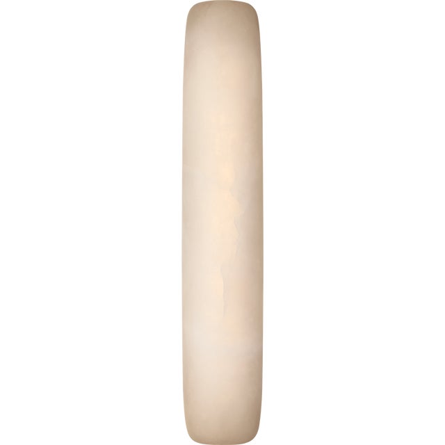 Formosa 26" Linear Sconce in Alabaster and Polished Nickel Designer: Kelly Wearstler Finish: Alabaster and Polished Nickel...