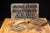 1860s A. Gage Metal Letter Stencil Set With Wood Box For Sale - Image 4 of 6