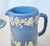 Vintage Wedgwood Jasperware Pale Blue Trojan Jug – Classical Creamer Pitcher For Sale In Miami - Image 6 of 7