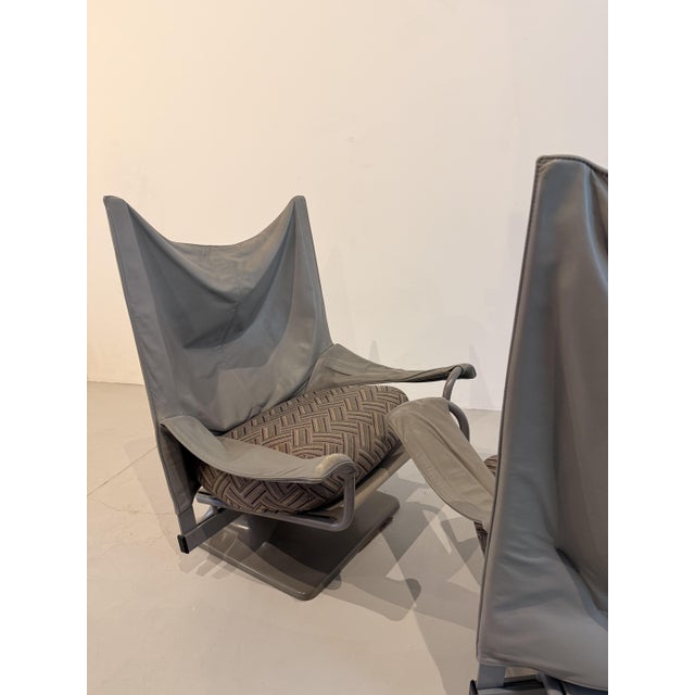 1980s AEO Chiars by Paolo Deganello for Cassina, 1980s, Set of 2 For Sale - Image 5 of 12