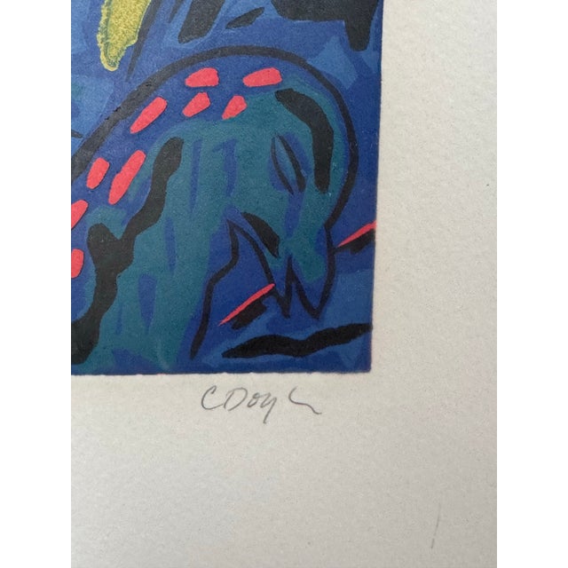 Carol Doyle "Yellow Dancer" Limited Lithograph, Signed For Sale - Image 9 of 12