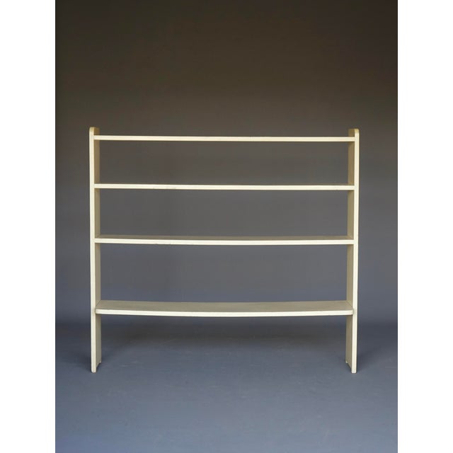 Modernist Dutch Wooden Shelving Unit, 1940s For Sale - Image 13 of 13