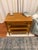 2000 - 2009 Theodore Alexander Oak Parquetry Nightstand / Side Table With Drawer and Two Shelves For Sale - Image 5 of 8