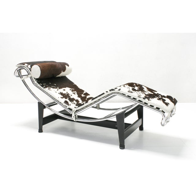 LC4 Chaise Longue by Charlotte Perriand & Le Corbusier for Cassina, 1970s For Sale - Image 10 of 10