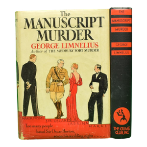 "The Manuscript Murder" 1934 Limnelius, George