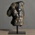 Unknown, Black Apollo Torso Sculpture, Resin and Metal Base For Sale - Image 3 of 5