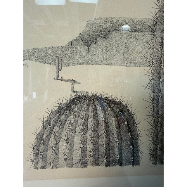 Wood 1976 Vintage Peter Parnall “Elf Owl” Serigraph Print – Signed For Sale - Image 7 of 12