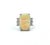 White 7.79 Ct Platinum Natural Australian Opal & Diamond Ring Size 7 For Sale - Image 8 of 8