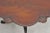 Vintage Crotch Mahogany Chippendale Style Pie Crust Pedestal Side Tea Table For Sale - Image 11 of 13