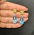 26.73 Carat Blue Topaz Yellow Sapphire Yellow Gold Drop Earrings - 2 Pieces For Sale In Los Angeles - Image 6 of 7