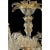 Glass Handcrafted Imperial Venetian Murano Glass Ca’ Rezzonico Chandelier With Gold Details For Sale - Image 7 of 8