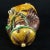 Brown Qing Chinese Porcelain Mandarin Figurine With Ruyi Scepter Circa 1900 For Sale - Image 8 of 9