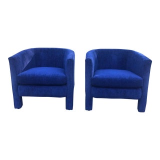 1970s Vintage Drexel Heritage Parsons Chairs- a Pair For Sale