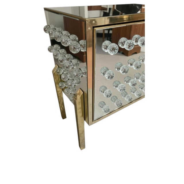 This luxury sideboard, designed by Justfurnituress and entirely handmade in Italy, is a sculptural piece that combines...