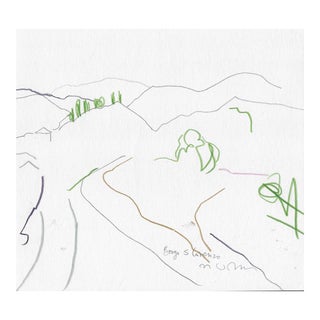 Norbert Voelkel Borgo San Lorenzo Italy Drawing For Sale
