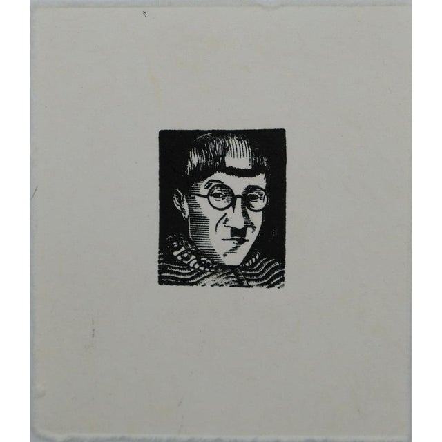 Leonard Tsuguraru Foujita, Autoportrait, Etching For Sale - Image 8 of 8