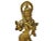 Early 20th Century Standing Bronze Lord Krishna Hindu Statue in Solid Brass Box For Sale - Image 4 of 13