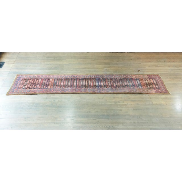 Early 20th Century Persian Bidjar Runner For Sale - Image 14 of 14