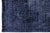 Midnight Indigo Vintage Overdyed Persian Rug – Distressed Hand-Knotted Wool For Sale - Image 4 of 10