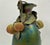 1900s Clément Massier Art Nouveau Pottery Vase With Iridescent Apple Design 14"h X 8"w For Sale In Los Angeles - Image 6 of 16