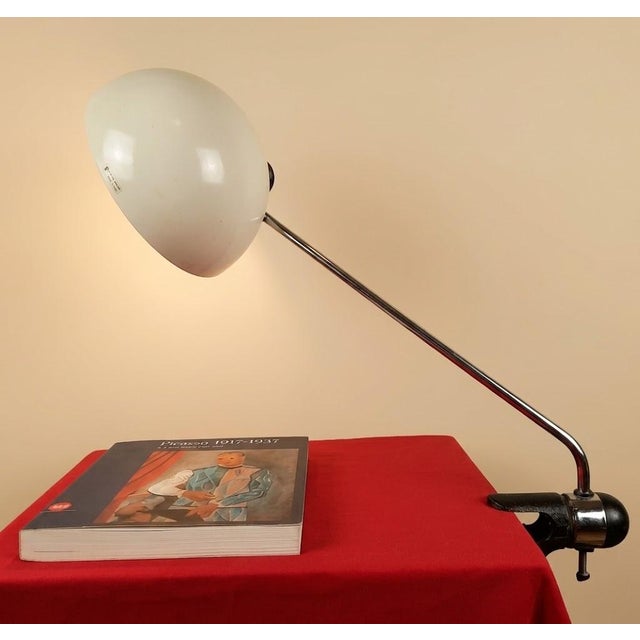 Libellula Clamp Table Lamp by Emilio Fabio Simion for Guzzini, Italy, 1970s For Sale - Image 4 of 16