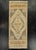 Brown Turkish Mini Rug Oriental Hand Knotted Vintage Rug 1'5" x 3'9" #21088 For Sale - Image 8 of 8