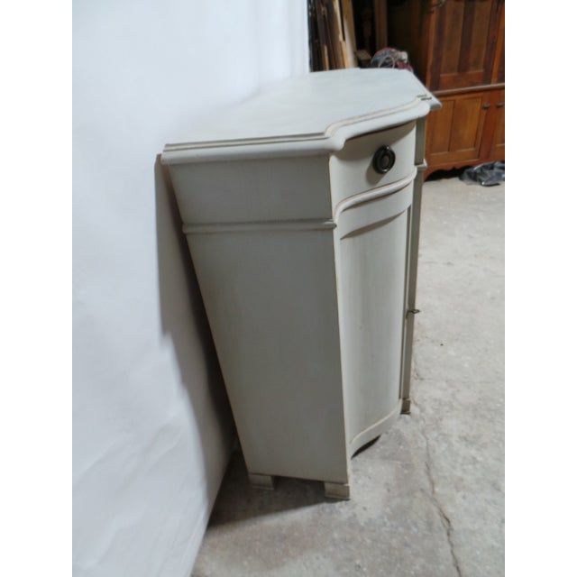 Antique White Swedish Gustavian Style Sideboard For Sale - Image 8 of 17