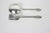 1950s 1950s Mid-Century Modern Set of Silverplate Serving Utensils Evening Star by Oneida Casserole Spoon Fork Two 2 For Sale - Image 5 of 6