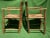 Set of German Bobbin Turned Side Chairs with Rush Seats For Sale - Image 9 of 12