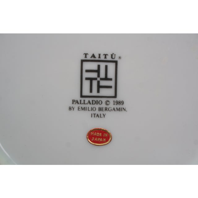 Ceramic 1980s Taitu Palladio Emilio Bergamin Architectural Brick China Dinner Service - 55 Pcs For Sale - Image 7 of 12